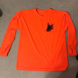 Frogg Togg neon orange long sleeve shirt